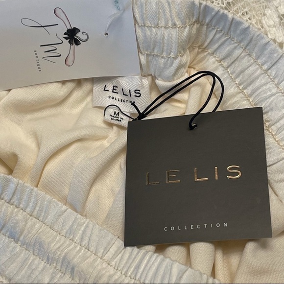 NWT Le Lis Crochet Wide Leg Beach Pool Cover Up Set - Picture 13 of 14